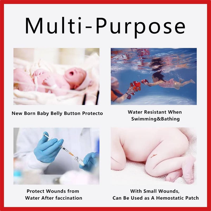 Topwon Baby Navel Sticker Waterproof Swimming and Bathing Umbilical Cord Patch 20 Pieces - Image 2